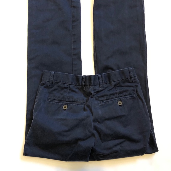Gap kids Navy adjustable waist chinos 14 slim - Picture 3 of 6